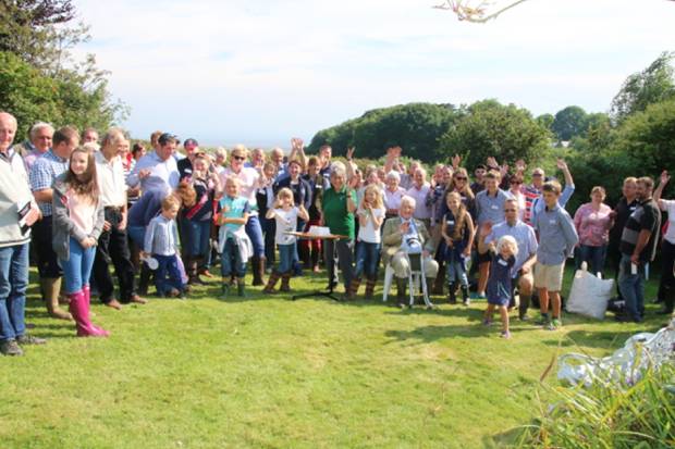 Scottish Belted Galloway Club Farm Visit